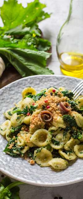 orecchiette pugliesi con cime di rape