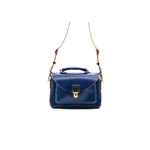 Borsa Artigianale in cuoio Emanuella - Liscio