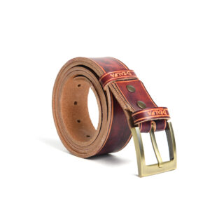 Cintura-artigianale-in-cuoio-con-fibbia-da-4-cm-di-colore-bordeaux-blu