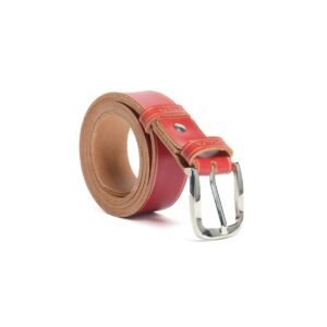 Cintura-artigianale-in-cuoio-con-fibbia-da-4-cm-di-colore-rosso